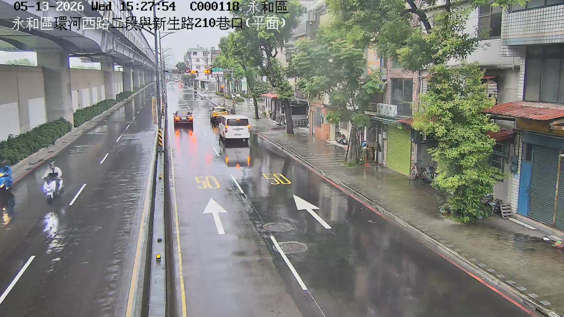 永和區環河西路二段與新生路210巷口(平面) 永和區環河西路二段與新生路210巷口(平面)