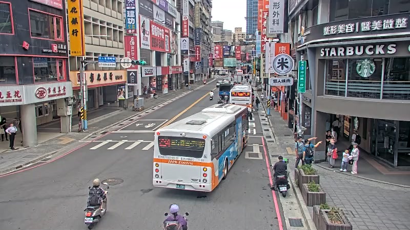 中山路、重慶路路口即時影像