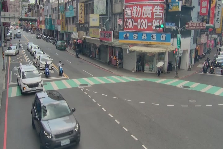 中和區景新街與安樂路2巷 cctv 監視器 即時交通資訊