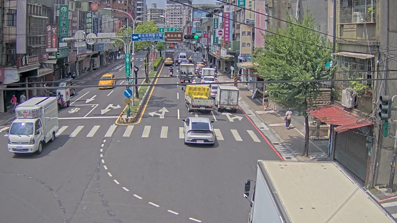中山路3段/民享街(往西)即時影像 cctv 監視器 即時交通資訊
