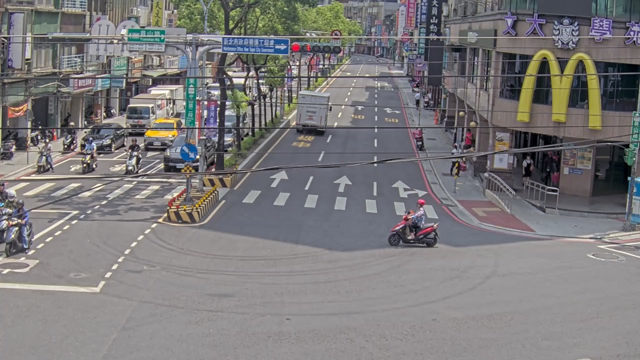 中山路2段/員山路(往西)即時影像 cctv 監視器 即時交通資訊